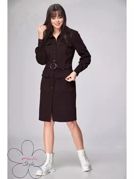 Платья 963 горький шоколад