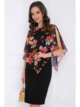 Платья МЕРАНИ (БЛЭК ФЛОВЕРС)