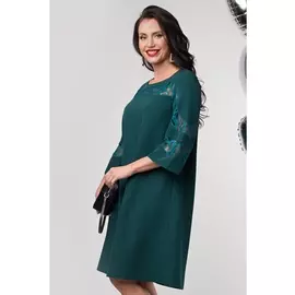 Платья Платье "Роскошный выход" (изумруд) П1806