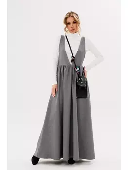 Плательные костюмы 2091 серый