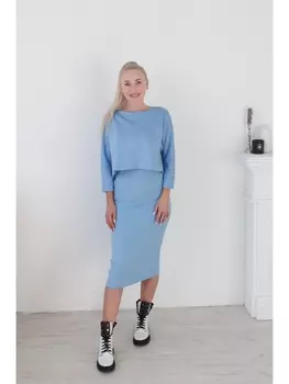 Плательные костюмы 2261небесный