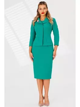 Плательные костюмы 2370 изумруд