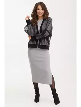 Плательные костюмы 2493 серый