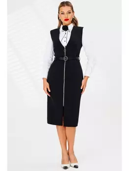 Плательные костюмы 2832 белый