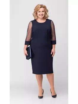 Плательные костюмы 34-19 синий