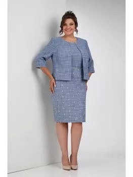 Плательные костюмы 3-028 джинс