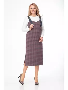 Плательные костюмы 763 красный