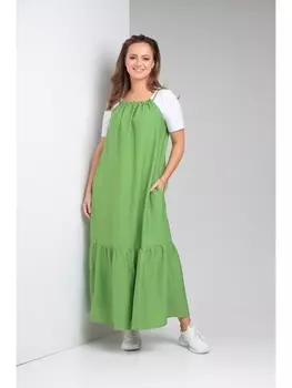 Плательные костюмы 7802 лайм