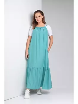 Плательные костюмы 7802 полынь