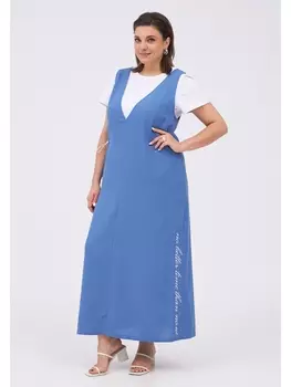 Плательные костюмы 8031.2 голубой