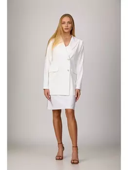 Плательные костюмы 836/1 молочный