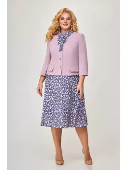 Плательные костюмы М 503 лиловый