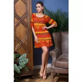 Пляжная одежда Adelin 19215 оранжевый