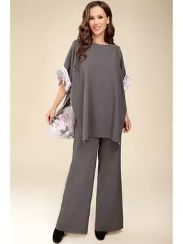 Пончо 1285-графит-папоротник