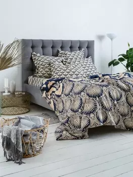 Постельное белье 1.5-спальное Постельное белье Клеопатра 70772-1+70773-3 Перкаль 1,5 сп. 50х70