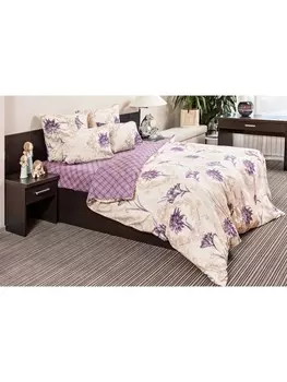 Постельное белье 2.0-спальное с евро Постельное белье Лунный свет 7086-1+7081-2 Бязь 120гр. 2 сп. Евро 70х70 (2)