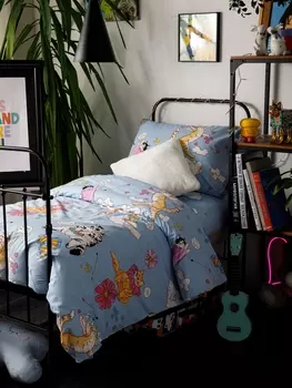 Постельное белье Детское Детское постельное белье Kitty 70737-1+70705-2 Перкаль 1,5 сп. 50х70