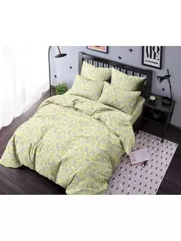 Постельное белье Детское Постельное белье Акуна Матата (желт.) 7969-2 Бязь 120гр. 1.5 сп. 50х70 (1)