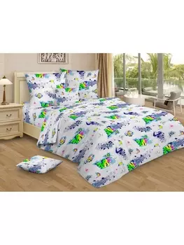 Постельное белье Детское постельное белье Граффити 9124 Бязь 120гр. 1.5 сп. 50х70 (1)