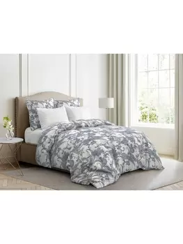 Постельное белье Семейное Постельное белье Белое кружево 7143-1+7144-1 Бязь 120гр. сем. 50х70 (2)