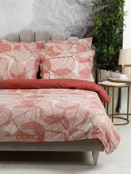 Постельное белье Семейное Постельное белье Осенняя нежность 70820-1+70648-7 Перкаль Сем. 50х70