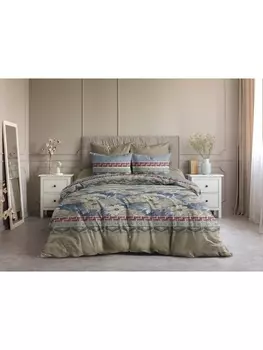 Постельное белье Семейное Постельное белье Скарлетт 70044-1+70045-1 Поплин сем. 70х70 (2)