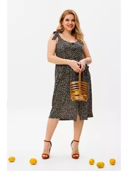 Сарафаны 2130 темно-синий, желтый