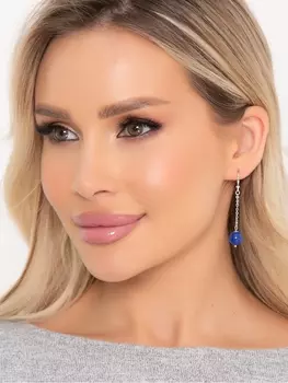 Серьги СЕРЬГИ КЭПРИСИЯ (БЛУ)