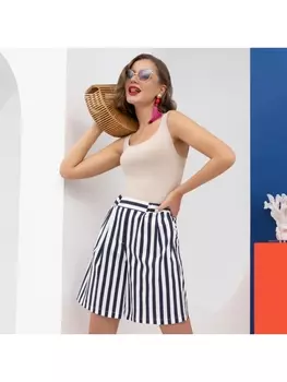 Шорты Ловим вайб! (полоска)