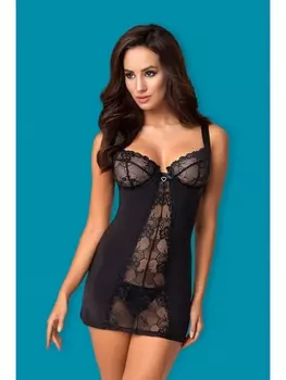 Сорочки Heartina chemise Black
