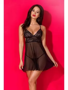 Сорочки и платья Leslie chemise Black