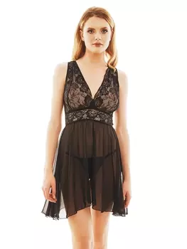 Сорочки Margaritha chemise Black