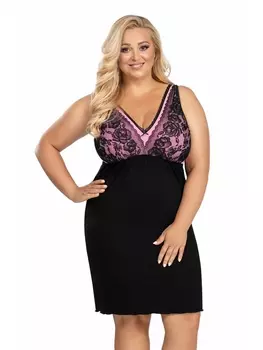 Сорочки Patrizia plus nightdress Black