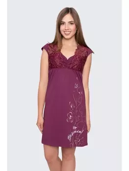 Сорочки Сорочка Есения, бордовая