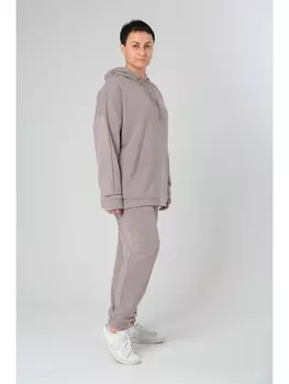 Спортивные костюмы 466 бежево-серый