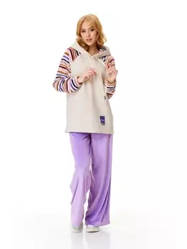 Спортивные костюмы 7555 mix беж, лаванда