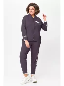 Спортивные костюмы 889 серо-фиолетовый