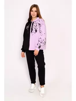 Спортивные костюмы Комплект Дол, черный/сиреневый