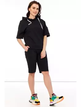 Спортивные костюмы Костюм с шортами "СпортЛайф" (синий, футер) К2300