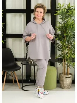 Спортивные костюмы Костюм Сирень серый