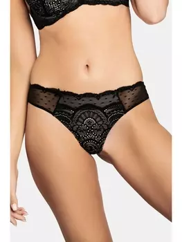 Трусы 39149 BECKY ЧЕРНО-СЕРЫЙ Трусы стринги