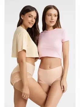 Трусы 40720 PANSY Трусы высокие 2 шт. в упаковке