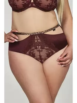 Трусы SELENA BURGUNDY Briefshighwaist Трусы высокие