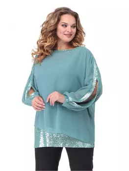 Туники 1044 бирюзовый