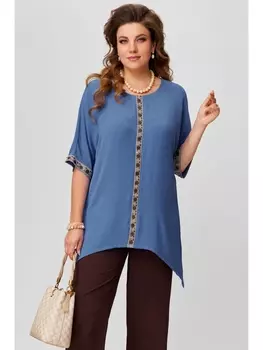 Туники 20454 васильково-синий