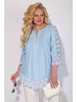 Туники М1288 голубой