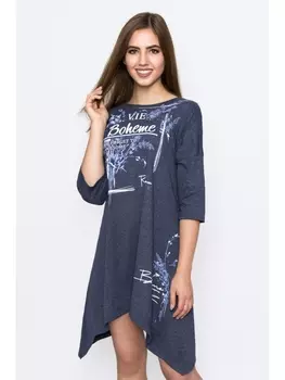 Туники Платье Лаванда, темно-синяя