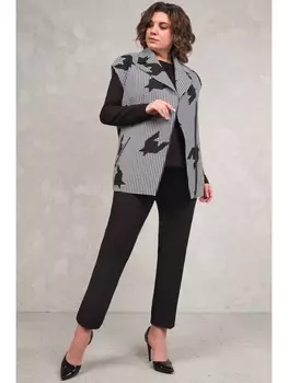 Жилеты 1646 серый