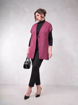 Жилеты 1659 винный