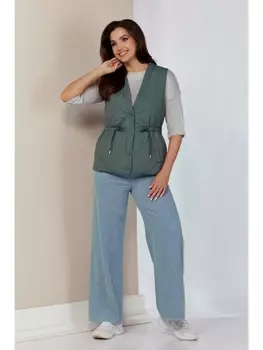 Жилеты 2151 темный изумруд